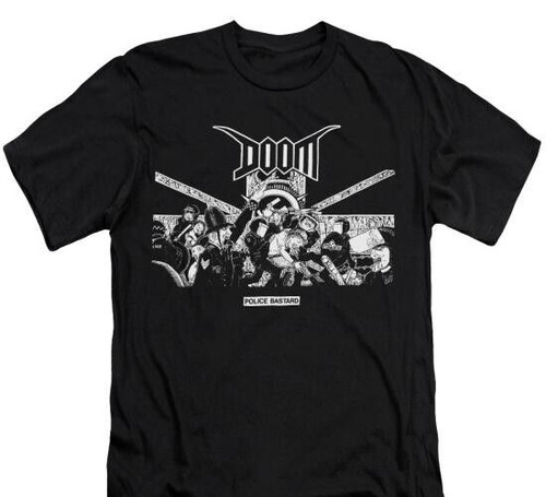 Doom shirt police basta - doom, basta**
