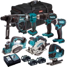 Makita 18V LXT 7 Piece Combo