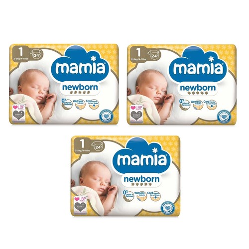 Mamia nappies size newborn - mamia,