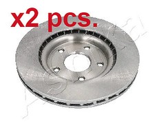 X2 PCS FRONT BRAKE DISC ROTOS