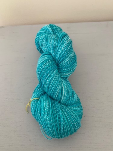 Hand dyed - spun, on