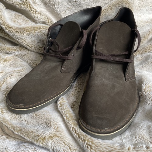 Clarks men desert boots - men's, size