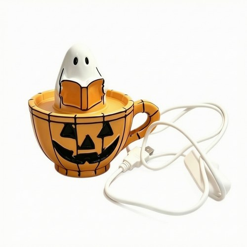 Pumpkin cup night - cup, light