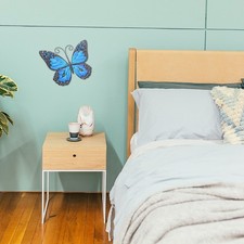 Wrought Iron Butterfly Wall