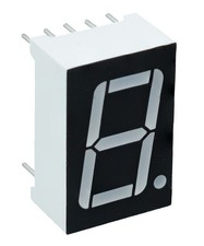 5 x White 0.56" 1 Digit Seven