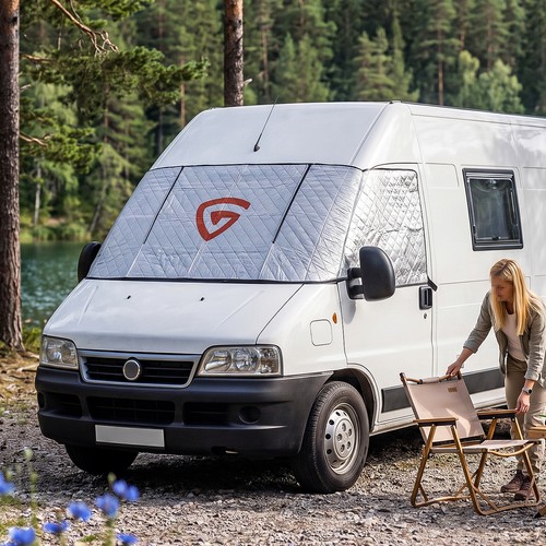 Motorhome thermal windscreen - motorhome,