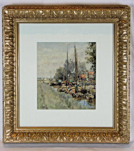 Wonderful framed watercolour - wonderful,