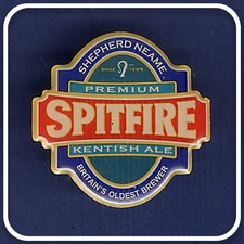 SHEPHERD NEAME PREMIUM SPITFIRE KENTISH ALE PIN BADGE