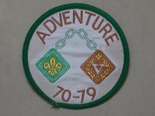 Adventure 70-79 Scout Badge