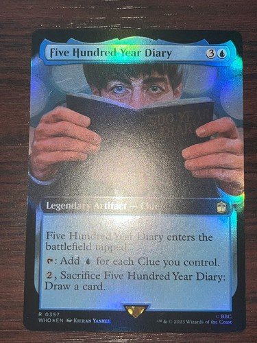 Foil borderless five - foil,