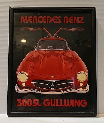 Vintage red mercedes benz - red,