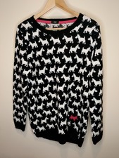 F&F  Black & White Scottie Dog