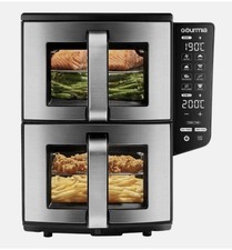 Gourmia Dual Basket Double