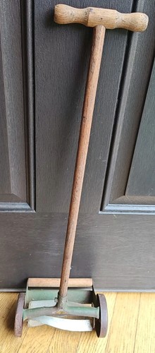 Vintage old metal - old, push