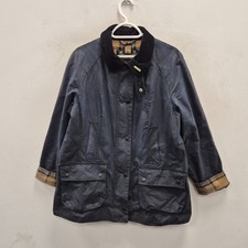 Barbour Beadnell Navy Wax