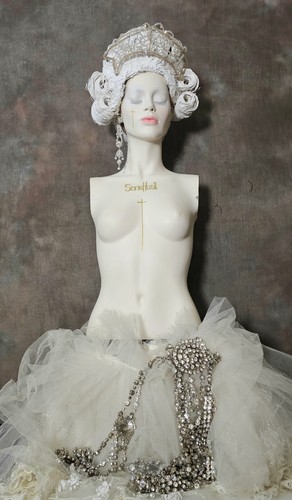 Vintage fibreglass mannequin - vintage,