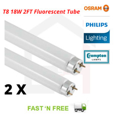 2X T8 18W 2Ft Fluorescent Tube