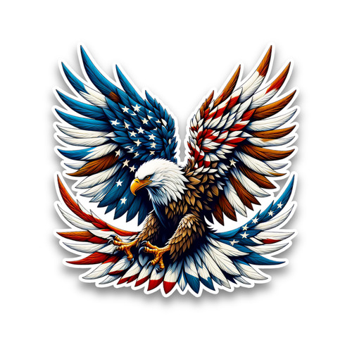 Bald eagle wings - eagle, american