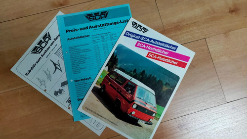 T25 sca pop top roof - vw,