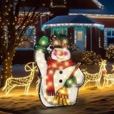 Christmas silhouette lights - christmas,