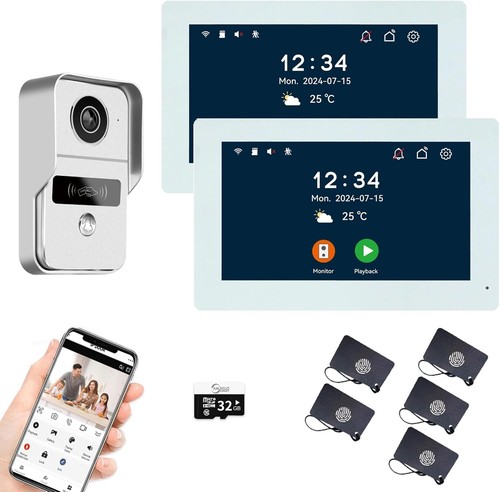Wired video doorbell - wired,