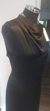   M&S  AUTOGRAPH 8 Black Satin