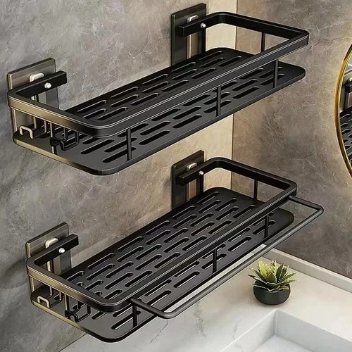 Drill bathroom shelf corner - no,