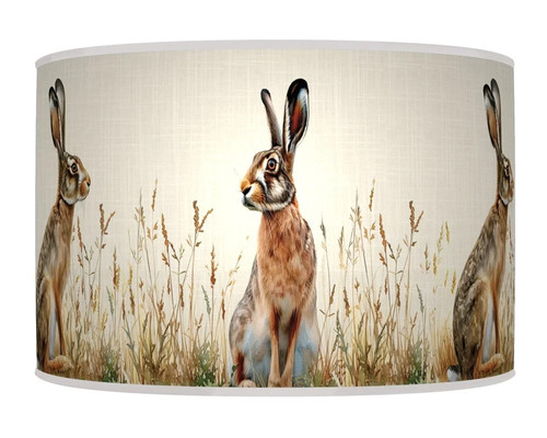 Rabbit hare grass lampshade - rabbit,
