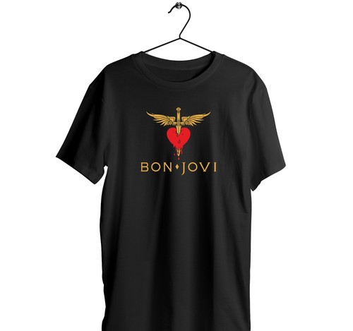 Bon jovi red - jovi, black