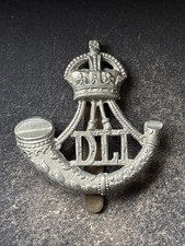 Durham Light Infantry, Genuine British Army Cap Badge.