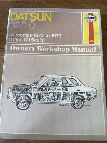 Haynes 124 datsun - haynes,