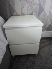 IKEA Malm 2-Drawer Bedside