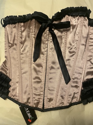 Burleska champagne satin - champagne,