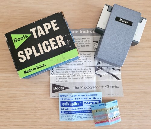 Boots tape splicer - tape,
