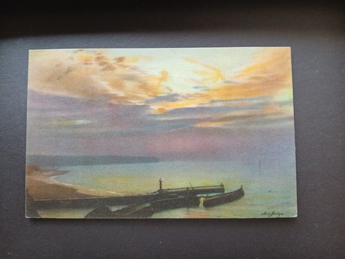 Vintage postcard whitby - vintage,