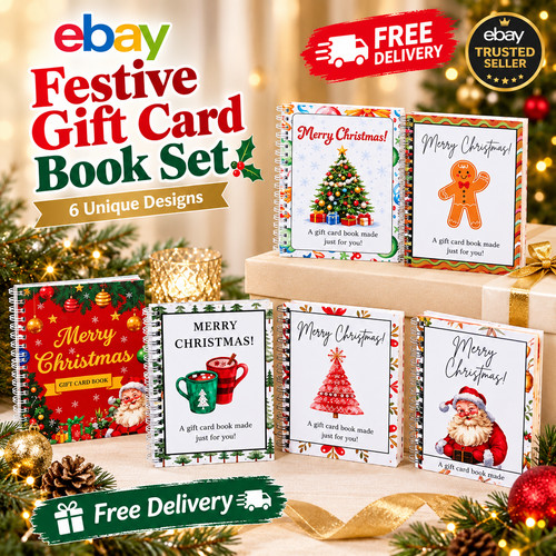 Christmas card gift book - christmas,