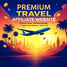 Start a Travel Affiliate Website | Passive Income | Ready Made Business