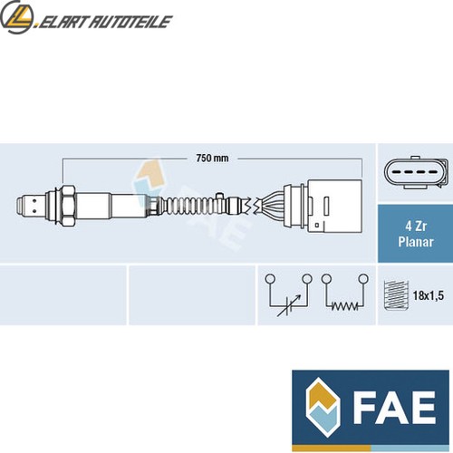 Lambda sensor 77911 for audi - lambda,