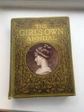 THE GIRLS OWN ANNUAL Vol 34 1912/3 LARGE ILLUSTRATED VINTAGE HARDBACK