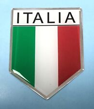 'ITALIA' Shield Sticker 64mm