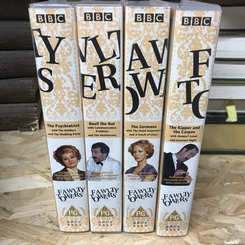Fawlty towers vhs the - vhs, x4