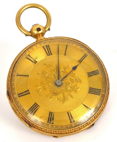 Antique beautiful 18k - 18k, yellow