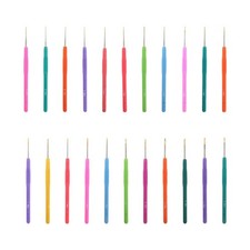 Long Knitting Needles Rubber Handle Weaving Tool DIY Crocheting Needles  Scarf