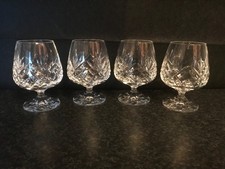 Set of 4 Vintage Crystal