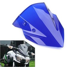 Motorcycle Windshield Windscreen For Kawasaki Z400 2018-2022 ABS plastic blue