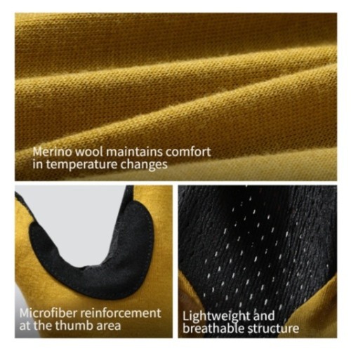 Merino wool gloves moisture - wool,