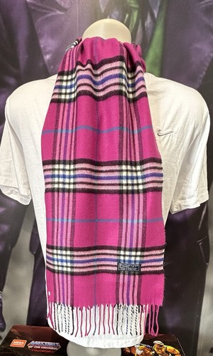Pink vintage burberry scarf - pink,