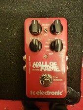 TC Electronic Hall of Fame Reverb Pedal Version 1 Guitar And Bass Pedal