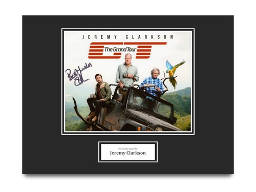 Jeremy clarkson hand signed - jeremy,