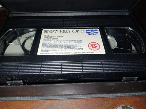 Beverly hills cop vhs - hills, 2